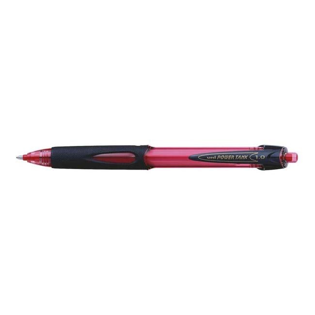 Uni Powertank 1.0mm Retractable Red SN-220-Officecentre