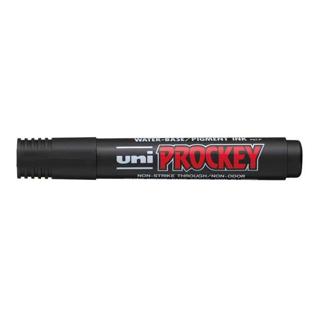 Uni Prockey Marker 1.2mm Bullet Tip Black PM-122-Officecentre