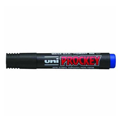 Uni Prockey Marker 1.2mm Bullet Tip Blue PM-122-Officecentre