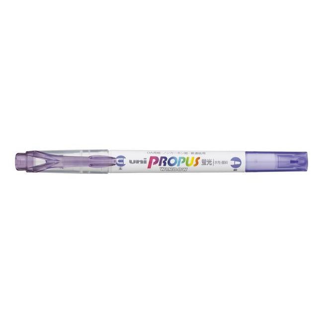 Uni Propus Window Double-Ended Highlighter 4.0mm/0.6mm Lavender-Officecentre