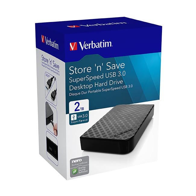 Verbatim hdd 2tb-Officecentre