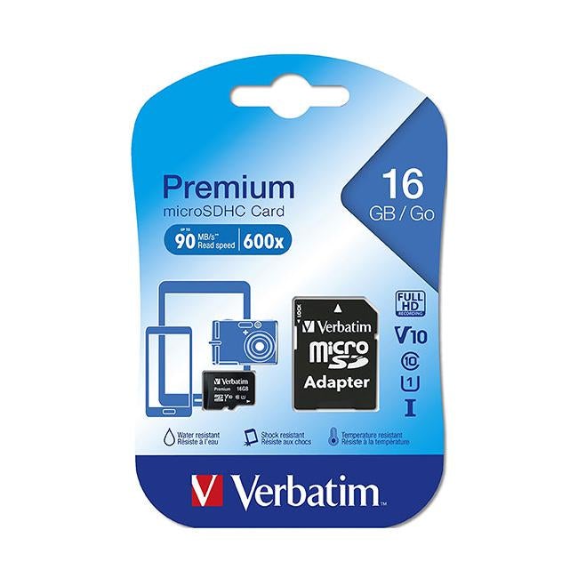 Verbatim micro sdhb 16gb-Officecentre