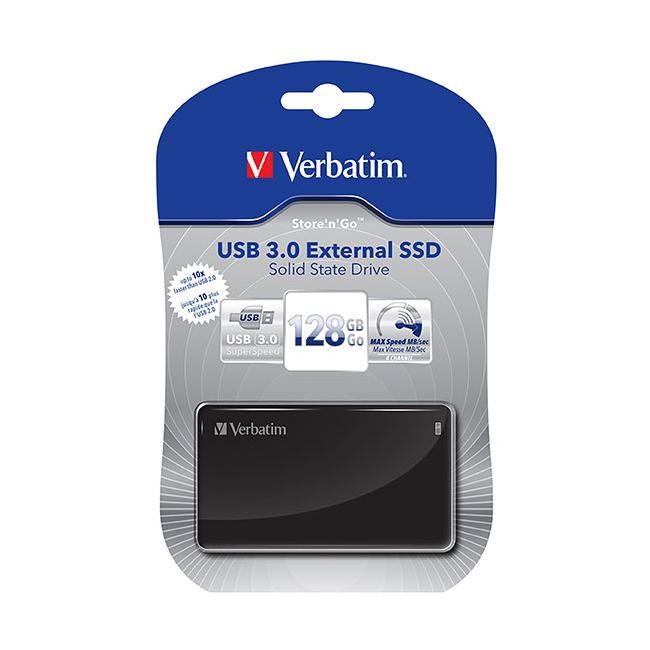 Verbatim store'n'go usb 3.0 ssd 128gb-Officecentre