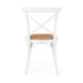 Villa X-Back Chair Aged White Rattan Seat...-Officecentre