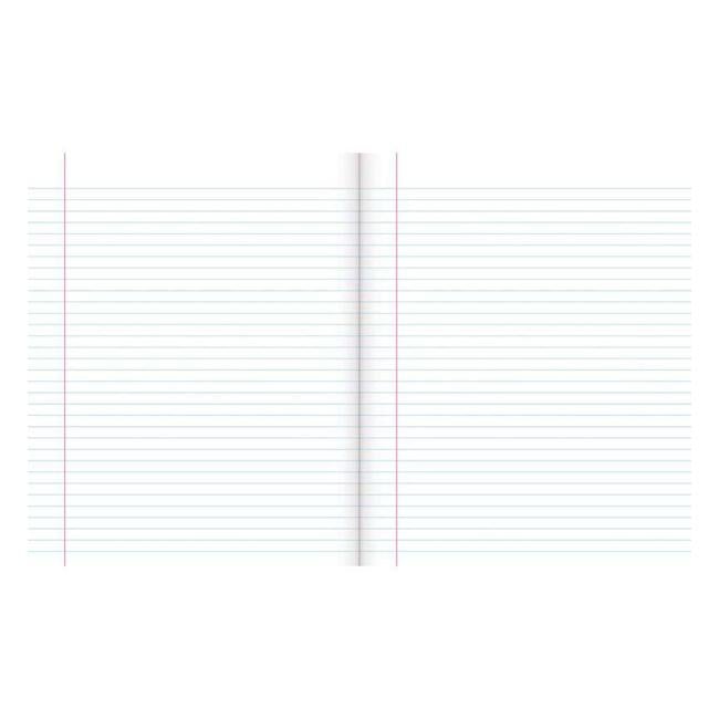 Warwick Exercise Book 1B5 50 Leaf 25% Extra Ruled 7mm 255x205mm-Officecentre