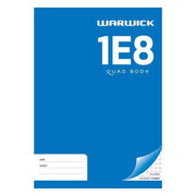 Warwick Exercise Book 1E8 36 Leaf A4 Quad 7mm-Officecentre