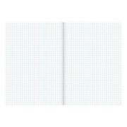 Warwick Exercise Book 1E8 7mm Quad With Margin 32 Leaf A4-Officecentre