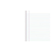 Warwick Exercise Book 1L4 28 Leaf Ruled 7mm Unruled 230x180mm-Officecentre