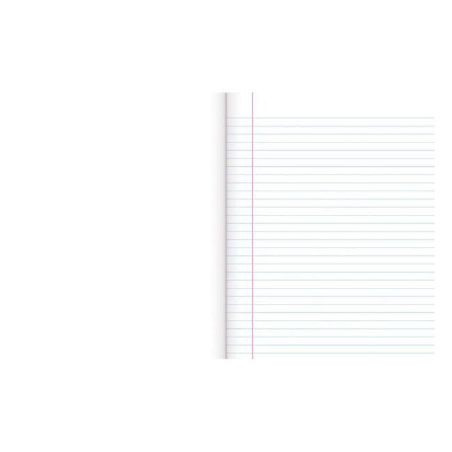 Warwick Exercise Book 1L4 28 Leaf Ruled 7mm Unruled 230x180mm-Officecentre