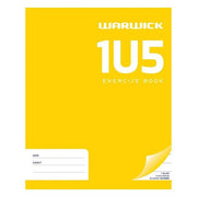 Warwick Exercise Book 1U5 12mm 1/3 Unruled 2/3 Ruled 32 Leaf 255 X 205mm-Officecentre