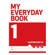 Warwick FSC Mix 70% My Everyday Book 1 Unruled 64 Page-Officecentre