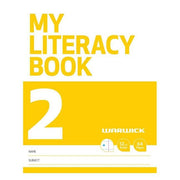 Warwick FSC Mix 70% My Literacy Book 2 12mm Ruled 64 Page-Officecentre