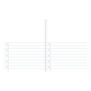 Warwick FSC Mix 70% My Literacy Book1 14mm Ruled 64 Page-Officecentre