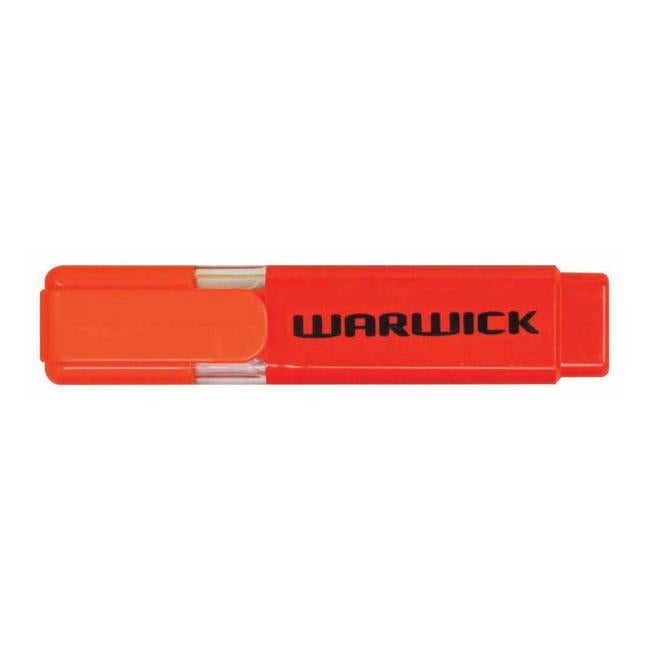 Warwick Highlighter Stubby Orange-Officecentre