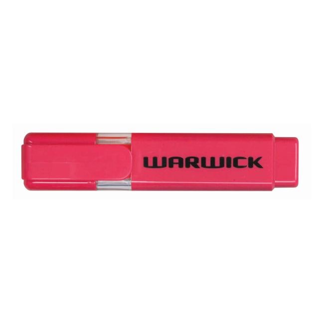 Warwick Highlighter Stubby Pink-Officecentre