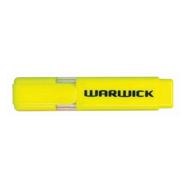Warwick Highlighter Stubby Yellow-Officecentre