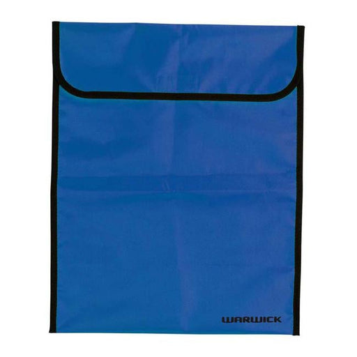 Warwick Homework Bag Fluoro Blue Large Velcro-Officecentre