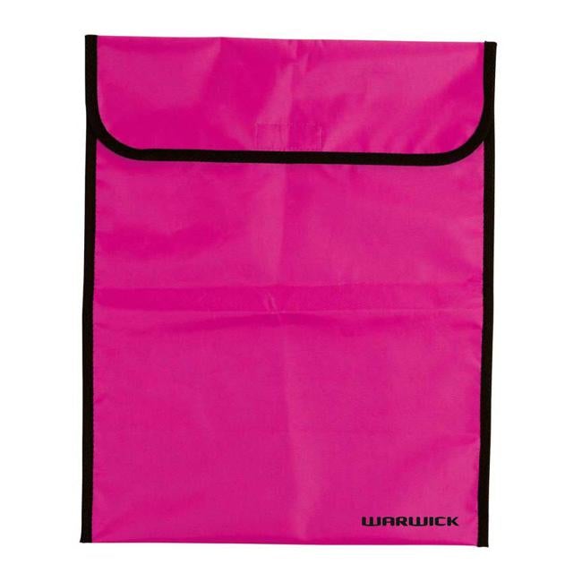 Warwick Homework Bag Fluoro Hot Pink Large Velcro-Officecentre