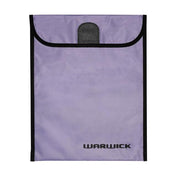 Warwick Homework Bag Fluoro Purple Large Velcro-Officecentre