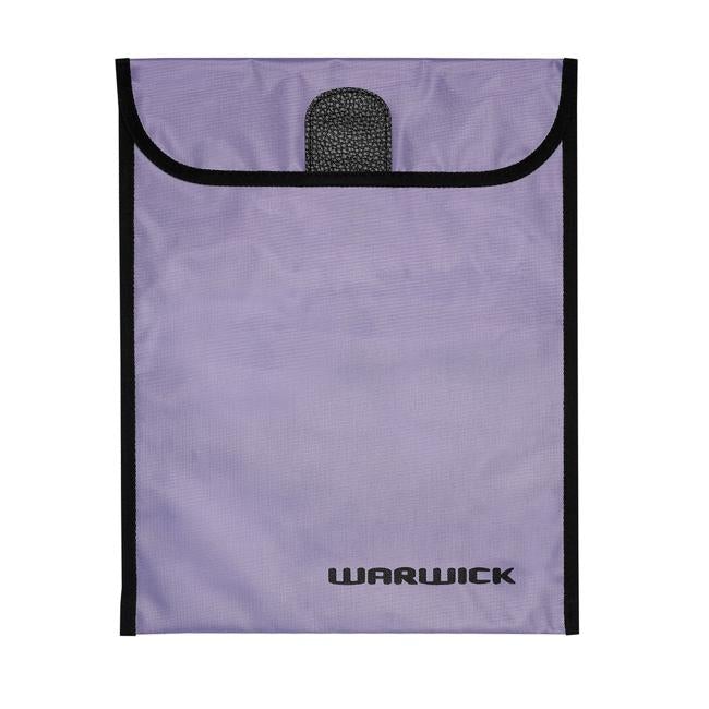 Warwick Homework Bag Fluoro Purple Large Velcro-Officecentre