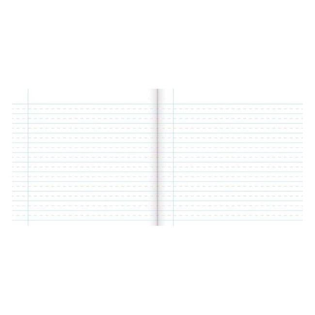 Warwick Learn To Write LWB 32 Leaf Dashed 7mm Ruled 14mm 198x210mm-Officecentre