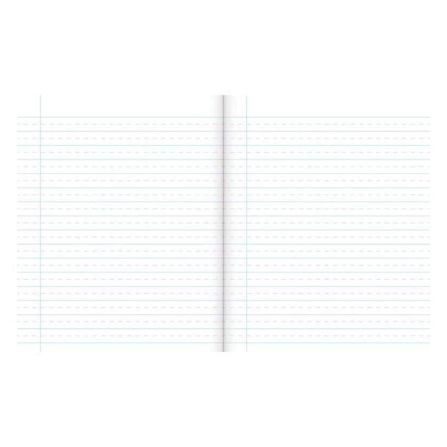 Warwick Learn To Write LWB 32 Leaf Dashed 7mm Ruled 14mm 255x205mm-Officecentre