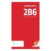 Warwick Lecture Book 2B6 94 Leaf Ruled 7mm 330x205mm-Officecentre