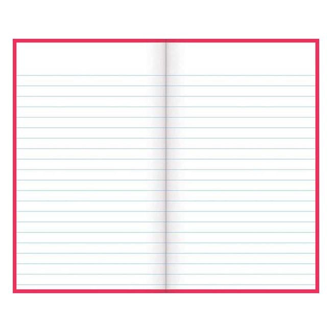 Warwick Notebook 4B1 64 Leaf Hard Cover Ruled 7mm 165x100mm-Officecentre