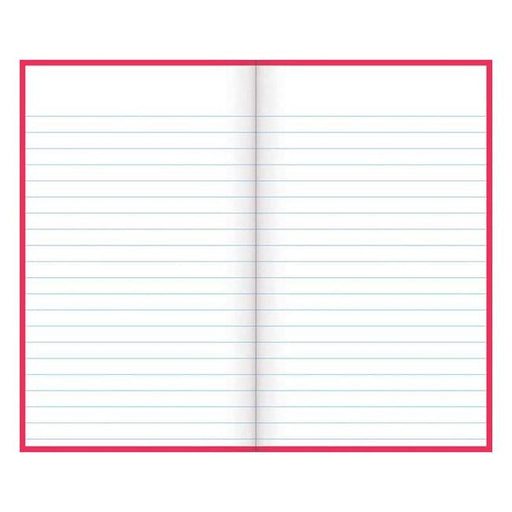 Warwick Notebook 4B1 64 Leaf Hard Cover Ruled 7mm 165x100mm-Officecentre