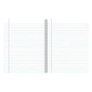 Warwick Notebook 8B4 50 Leaf Spiral Ruled 7mm 230x180mm-Officecentre