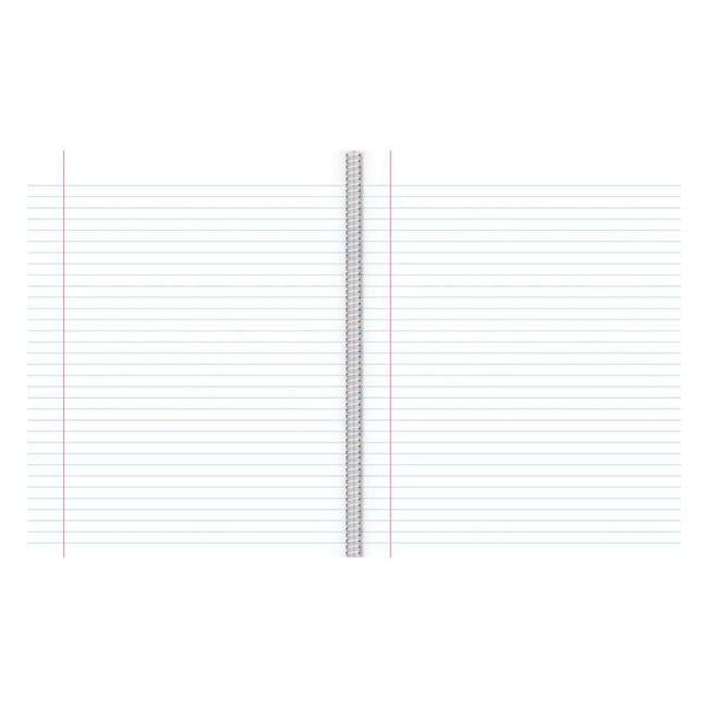 Warwick Notebook 8B5 50 Leaf Spiral Ruled 7mm 255x205mm-Officecentre