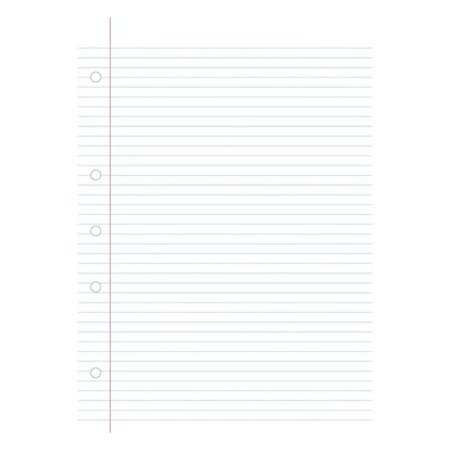 Warwick Pad 7B8 Lecture 75 Leaf Ruled 7mm A4-Officecentre