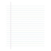 Warwick Pad 9F5 School 36 Leaf Ruled 12mm 255x205mm-Officecentre