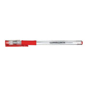 Warwick Pen Ballpoint Red Capped Medium Box 10-Officecentre