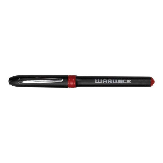 Warwick Pen Rollerball Capped Medium Blue Black Red 3 Pack-Officecentre