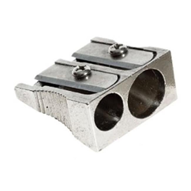 Warwick Pencil Sharpener Metal Double Hole-Officecentre