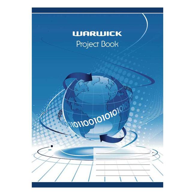 Warwick Project Book 20 Leaf Stapled 335x245mm-Officecentre