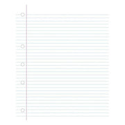 Warwick Refill 14B5 Loose Leaf 50 Leaf Ruled 7mm 255x205mm-Officecentre