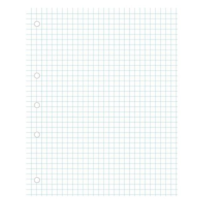 Warwick Refill 14E5 Loose Leaf 40 Leaf 7mm Quad 255x205mm-Officecentre