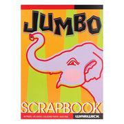 Warwick Scrapbook Jumbo 28 Leaf Coloured Pages 335x245mm-Officecentre