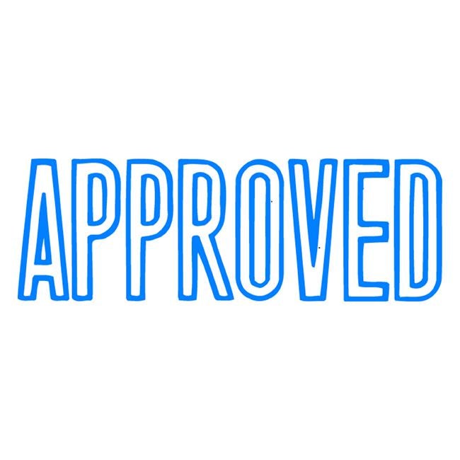 Xstamper cx-bn 1008 approved blue-Officecentre