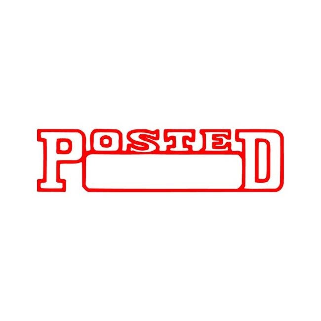 Xstamper cx-bn 1211 posted date red-Officecentre