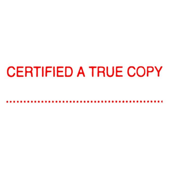 Xstamper cx-bn 1541 certified a true copy red-Officecentre