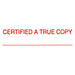 Xstamper cx-bn 1541 certified a true copy red-Officecentre