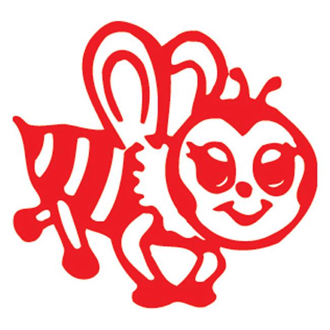 Xstamper vx-e 11366 bee hangsell red-Officecentre